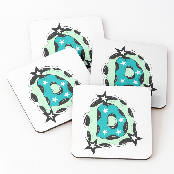 Item preview, Letter D - Bold and Cool Monogram Design designed and sold by ColourDreams.