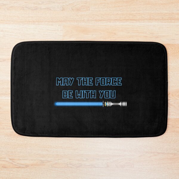 Item preview, MAY THE FORCE BE WITH YOU, laptop sticker designed and sold by NiceSign.
