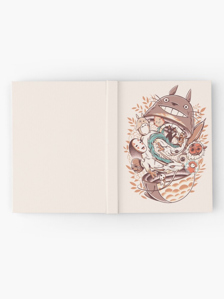 Thumbnail 2 of 3, Hardcover Journal, My Neighbor matryoshka designed and sold by Ilustrata Design.