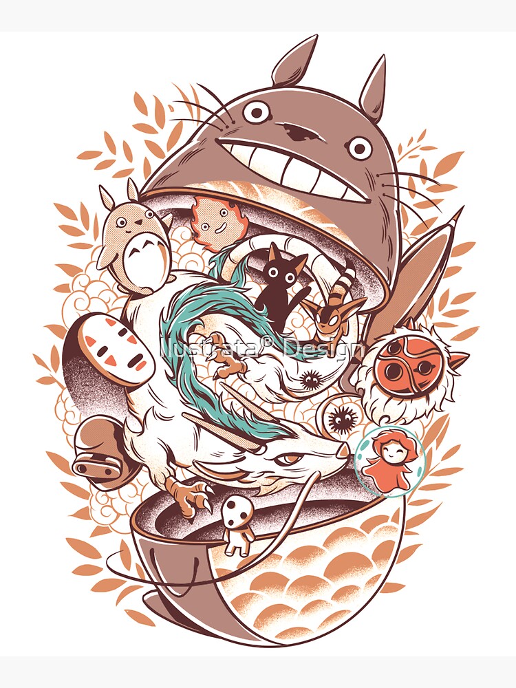 My Neighbor matryoshka by ilustrata
