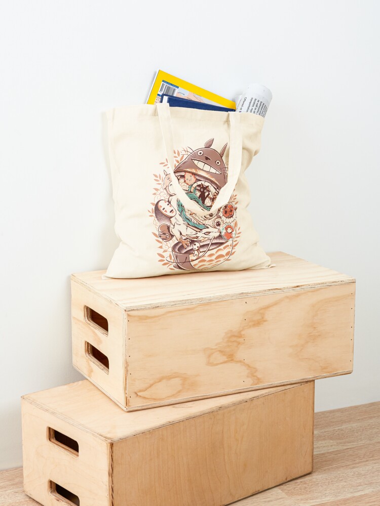 Alternate view of My Neighbor matryoshka Tote Bag