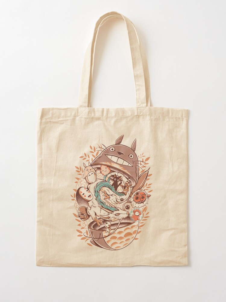 Alternate view of My Neighbor matryoshka Tote Bag