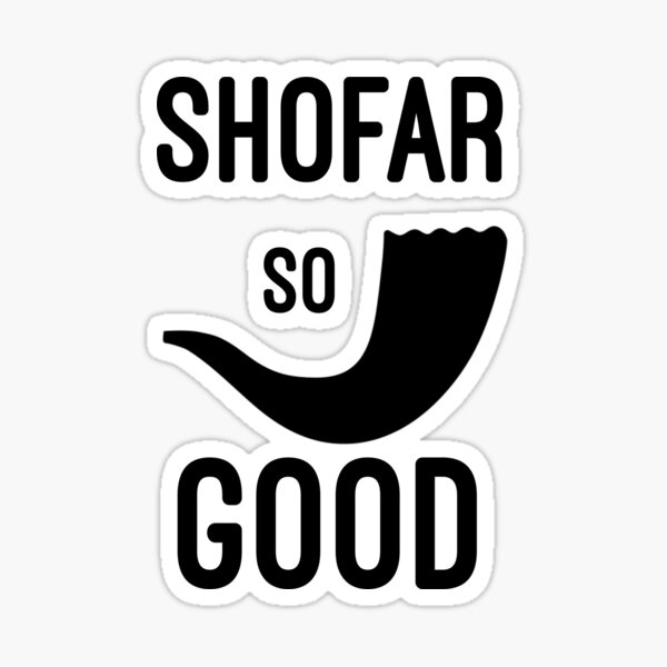 Item preview, Shofar So Good Hebrew Funny Israel Funny Phrase designed and sold by MostHighDesigns.