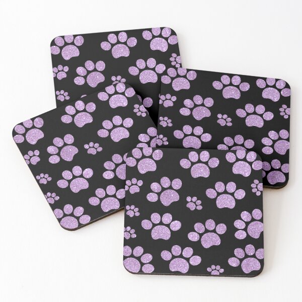 Item preview, Purple Paw - Cat Paw Pattern designed and sold by mydoodlesateme.