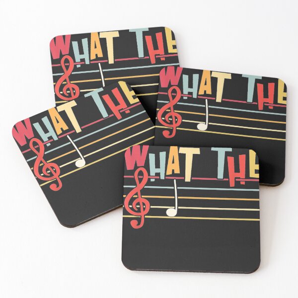 Item preview, What The F Funny Clef Note Music designed and sold by harolhaw.