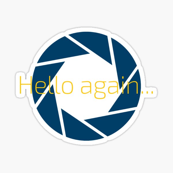 Glados Stickers | Redbubble