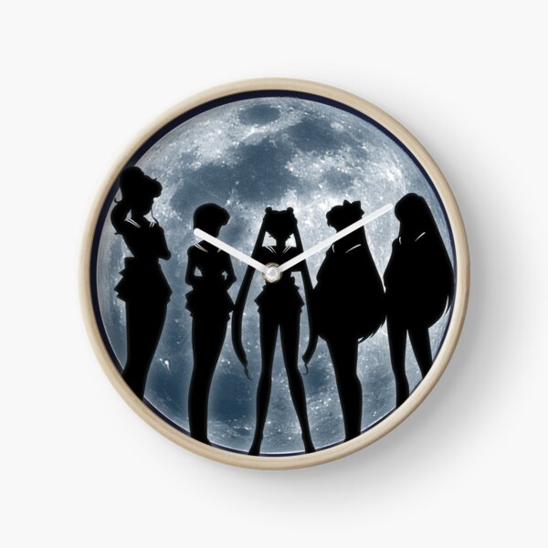 Sailor Moon Silhouettes v.2 Clock