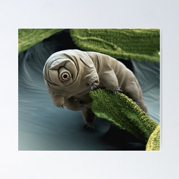 Item preview, Water Bear or Tardigrade Under the Microscope designed and sold by ScienceSource.