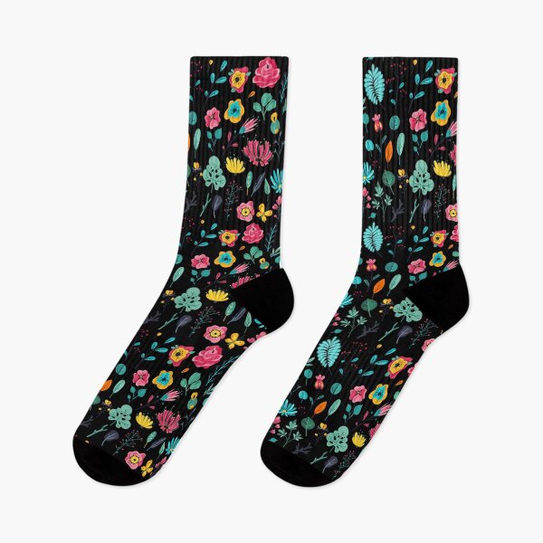 Item preview, Bright floral design designed and sold by Sidetracks.