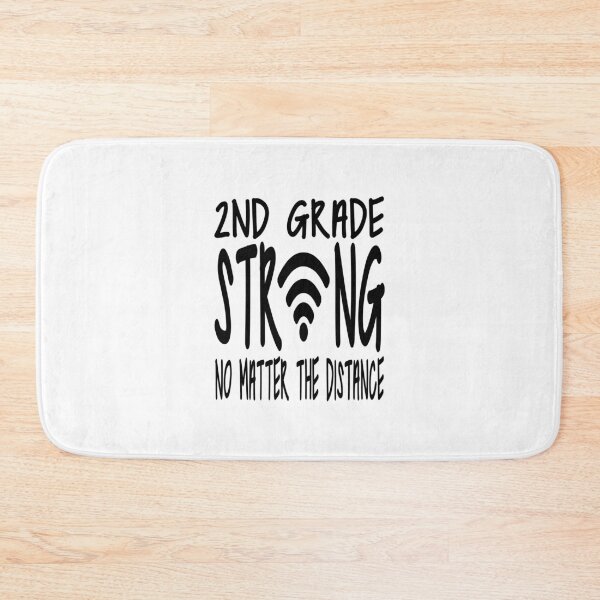 Item preview, 2nd Grade Strong No Matter The Distance With Wifi Symbol Teacher Second Grade Online virtual School Back to school Gift designed and sold by clothesy7.