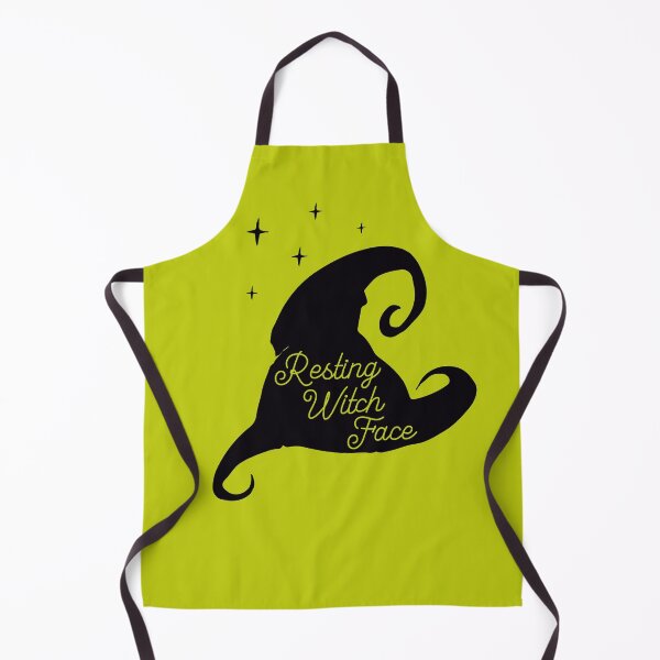 Item preview, Witch Hat Resting Witch Face Halloween Cute Pun Magic Witches Scary Funny designed and sold by gkao.