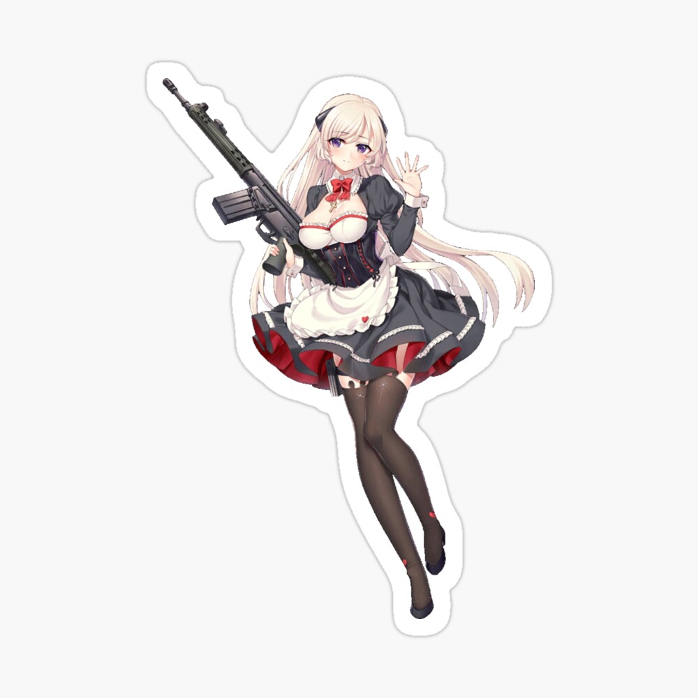 Gr G3 Battlefield Baker Version Girls Frontline Poster By Mangabear Redbubble