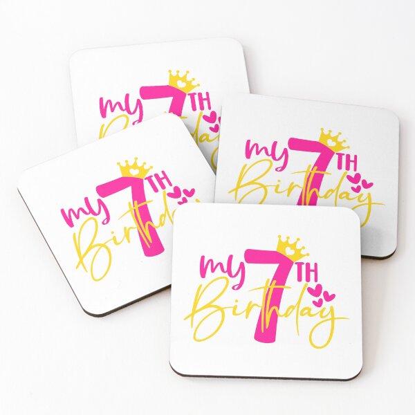 Item preview, My 7th birthday designed and sold by purpleblobart.
