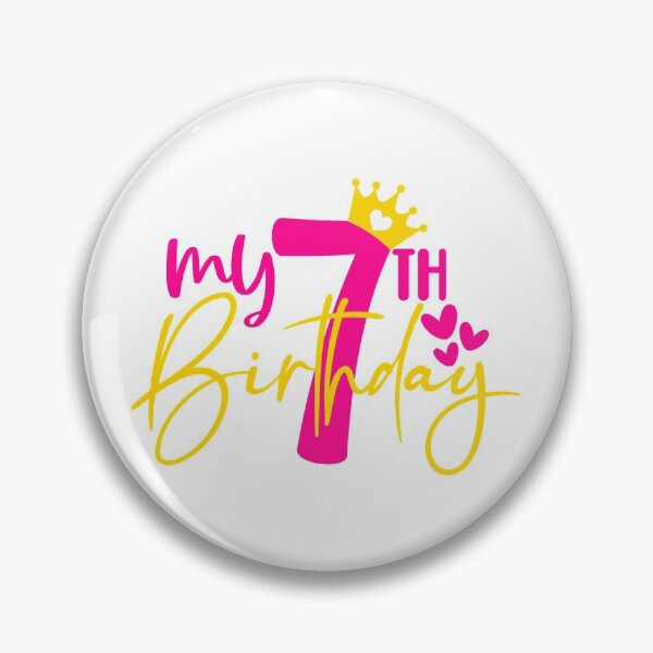 Artikelvorschau, Mein 7. Geburtstag entworfen und verkauft von purpleblobart.