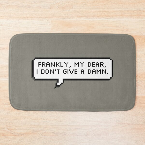 Item preview, Frankly, My Dear designed and sold by Estela Costa.