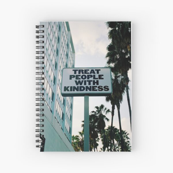 Treat People with Kindness Spiral Notebook