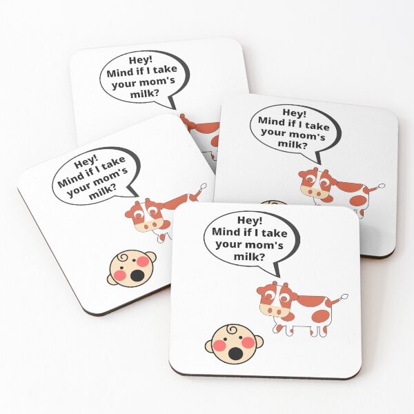 Item preview, Mind If I Take Your Mom’s Milk? Vegan designed and sold by WhimsicaliTee.