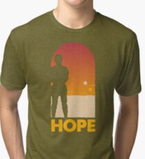 Hope - Tatooine's New Hope! Tri-blend T-Shirt