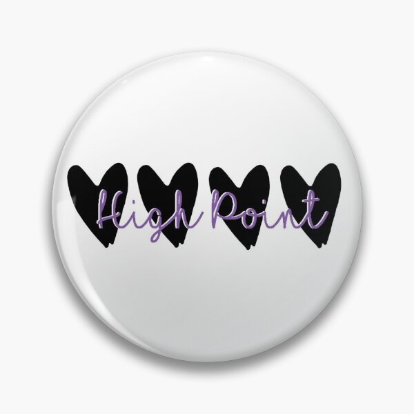 Item preview, highpoint heart sticker designed and sold by l17m04.