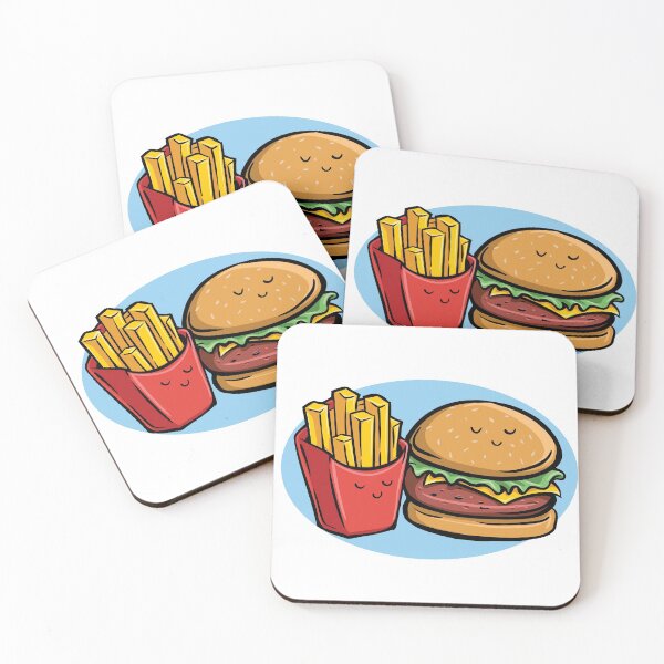 Item preview, Better Together: Burger and Fries designed and sold by cpbayaniart.