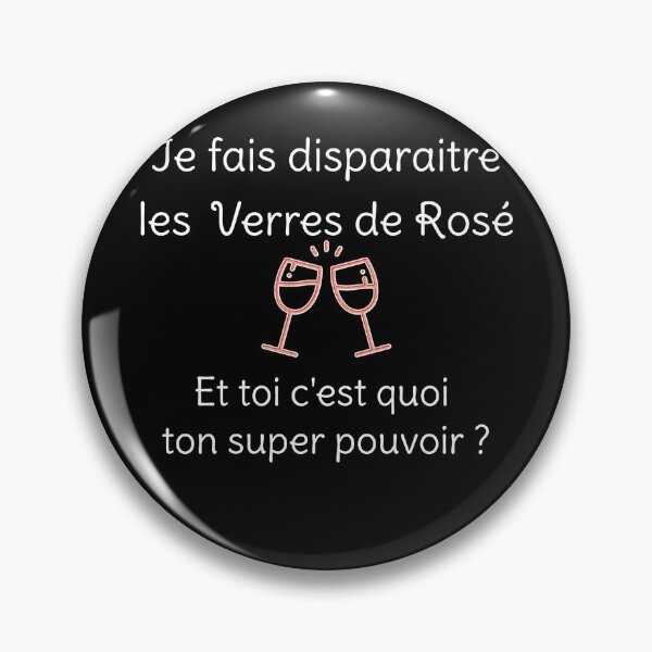 Item preview, I make the glasses of rosé disappear designed and sold by malo Barbier.