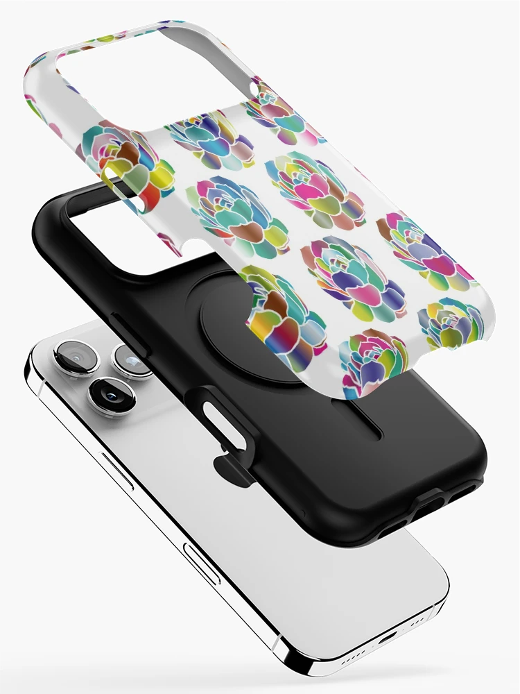 Thumbnail 2 of 4, iPhone Case, Colorful Roses designed and sold by customgiftstore.