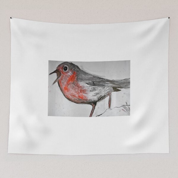 Item preview, Red Red Robin Bobbin' designed and sold by DigsArt.