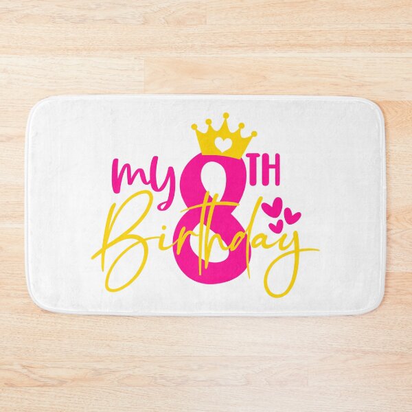Item preview, My 8th birthday designed and sold by purpleblobart.