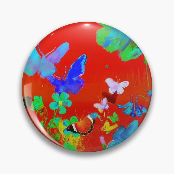 Item preview, Red Butterflies & Flowers designed and sold by aastankovic.