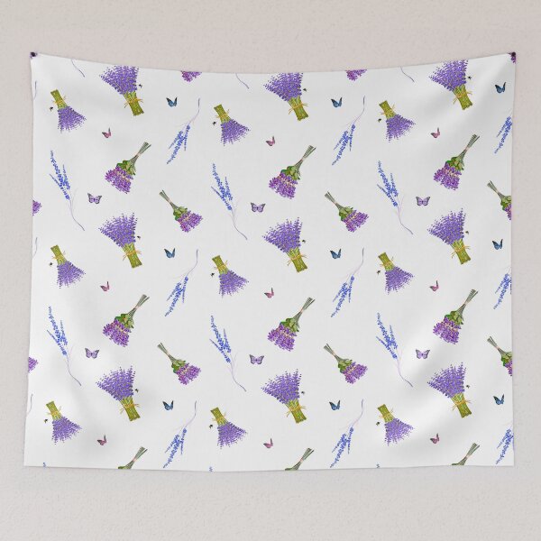 Item preview, Lavender flower pattern  designed and sold by MariaMarinova.