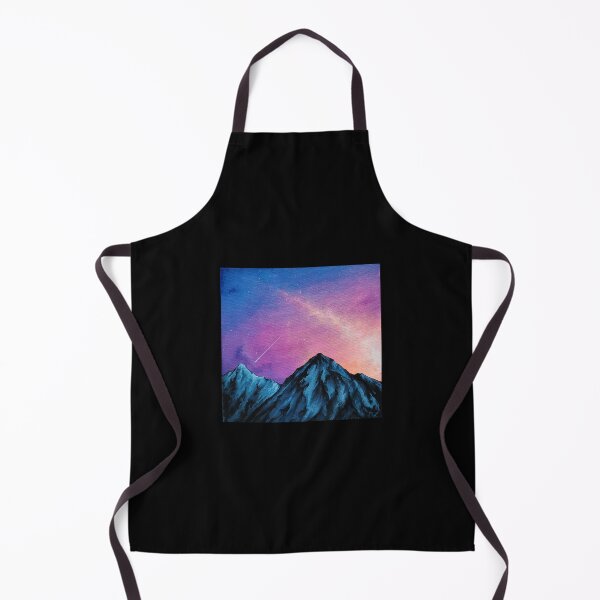 Item preview, Pastel Colored Sky Over Mountains designed and sold by MLpaintings.