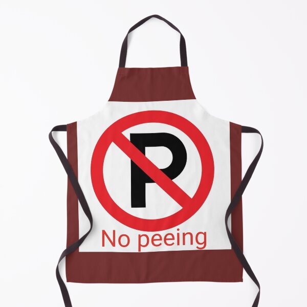 Item preview, No peeing designed and sold by rich-jam.