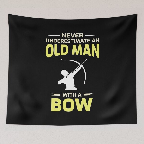 Item preview, Archery Funny Sayings Bow Arrow Archer Old Man Gift designed and sold by TastefulTees.