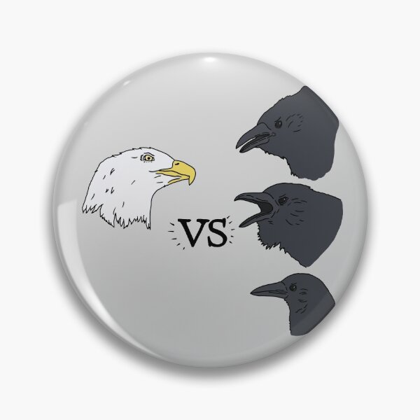 Item preview, Eagle vs Crows designed and sold by Thoughtopsy.