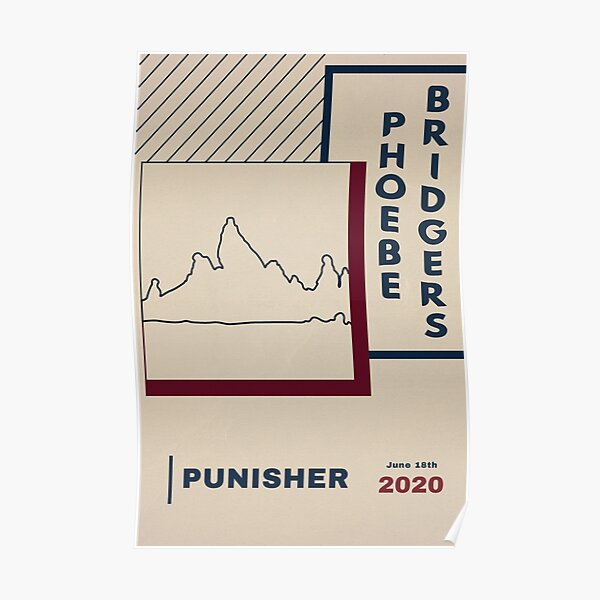 Phoebe Bridgers Punisher Poster