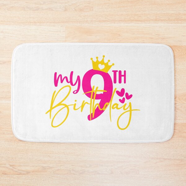 Item preview, My 9th birthday designed and sold by purpleblobart.