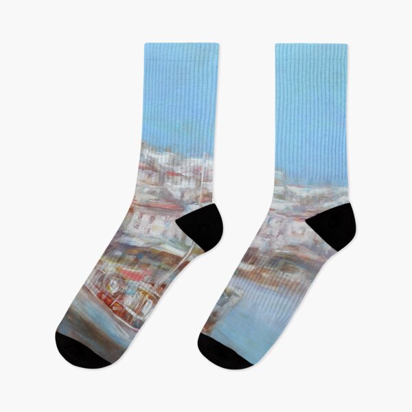 Item preview, Boats On The Island Harbor 11 designed and sold by Ethiyo.
