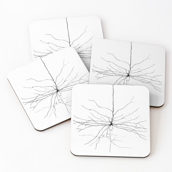 Item preview, Cajal Illustration, Pyramidal Cell designed and sold by ScienceSource.