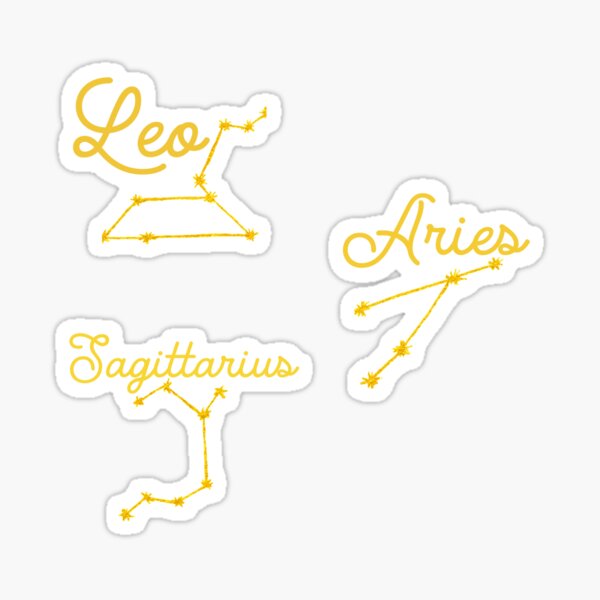 Item preview, Fire Signs of the Zodiac  designed and sold by LoA-Lady.