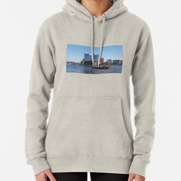 Hamburg Elbphilharmonie waterfront Pullover Hoodie