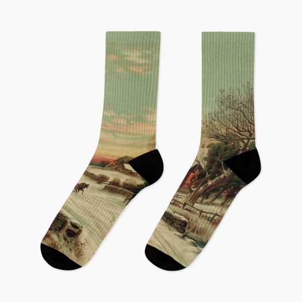 Item preview, Christmas Eve in the country designed and sold by aapshop.