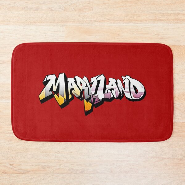 Item preview, Maryland License Plate / Flag Graffiti (By Graffiti Muscle) designed and sold by Dude  Stuff.