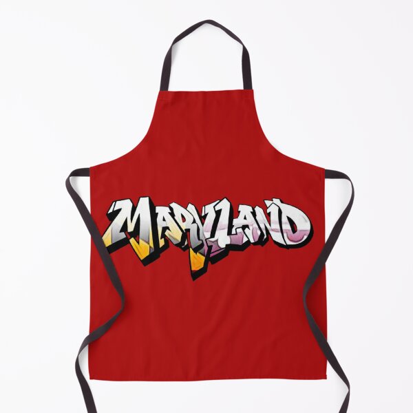 Item preview, Maryland License Plate / Flag Graffiti (By Graffiti Muscle) designed and sold by Dude Stuff.