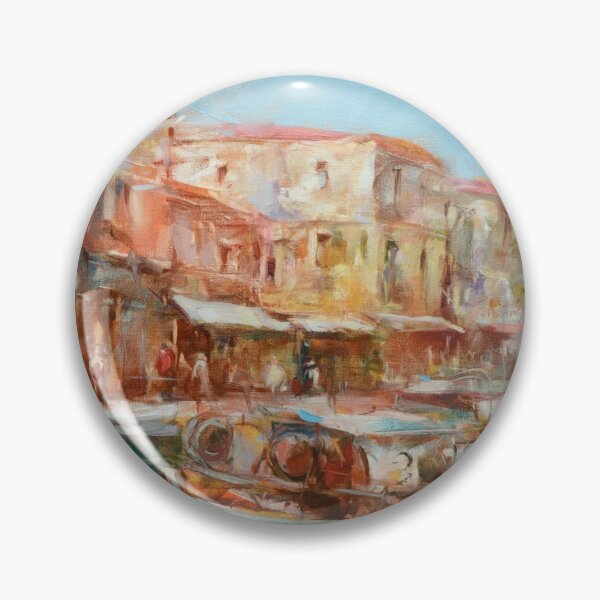 Item preview, Boats On The Island Harbor 12 designed and sold by Ethiyo.