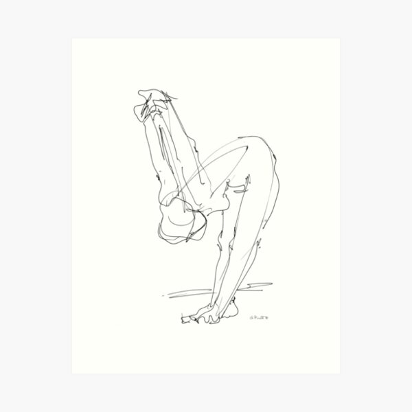 Item preview, Nude Woman Drawing 9 designed and sold by Gordon-Punt.