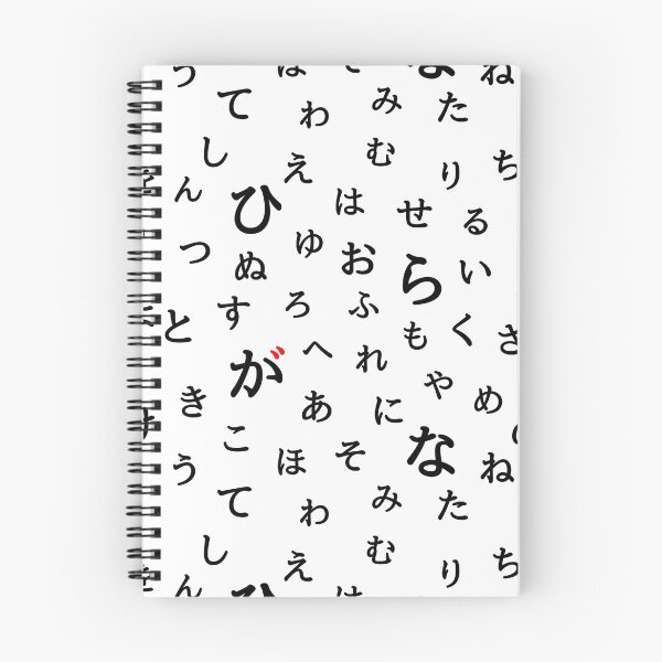 Item preview, Hiragana Japanese alphabeet designed and sold by WonderLang.