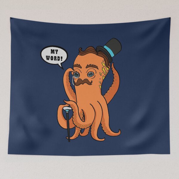 Item preview, Sir Kensington Octopus The Third designed and sold by kayability.