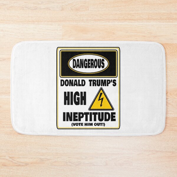 Item preview, Wacky & Fun “DANGEROUS DONALD TRUMP’S HIGH INEPTITUDE VOTE HIM OUT!”  Apparel & Accessories designed and sold by Joanenices.