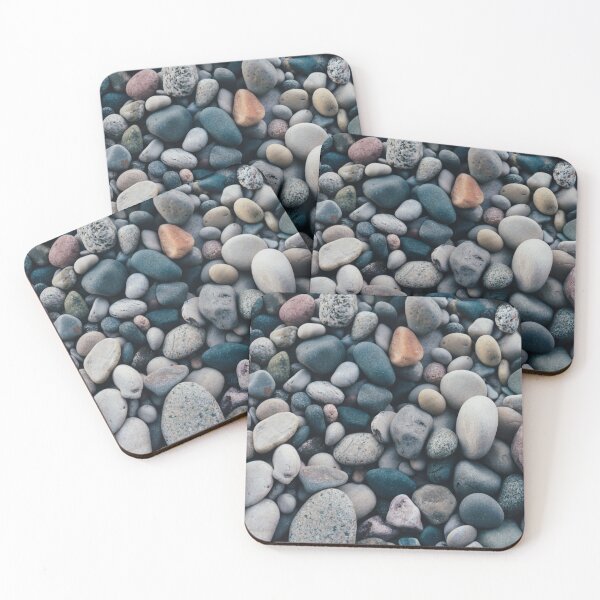 Item preview, Stones and pebbles on a river bed designed and sold by hawa0508.