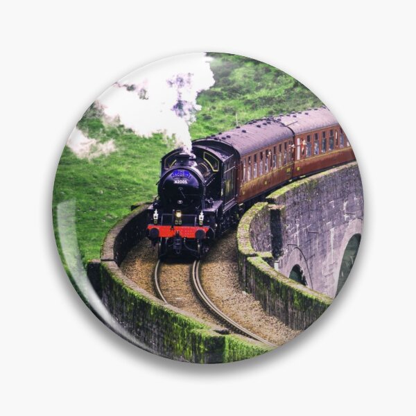 Item preview, Locomotive Train on Bridge designed and sold by mwagie.